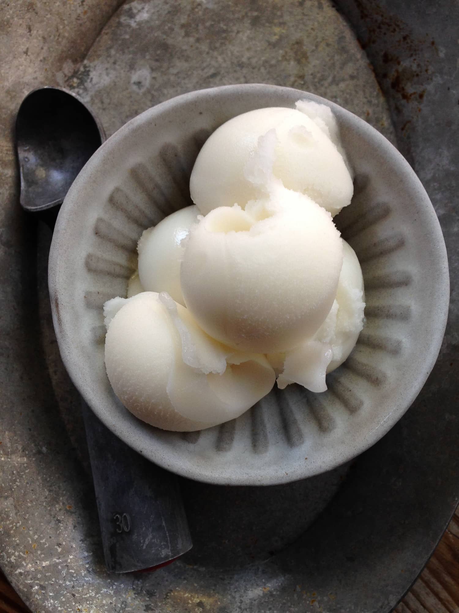 Recipe Lemon Sorbet Kitchn