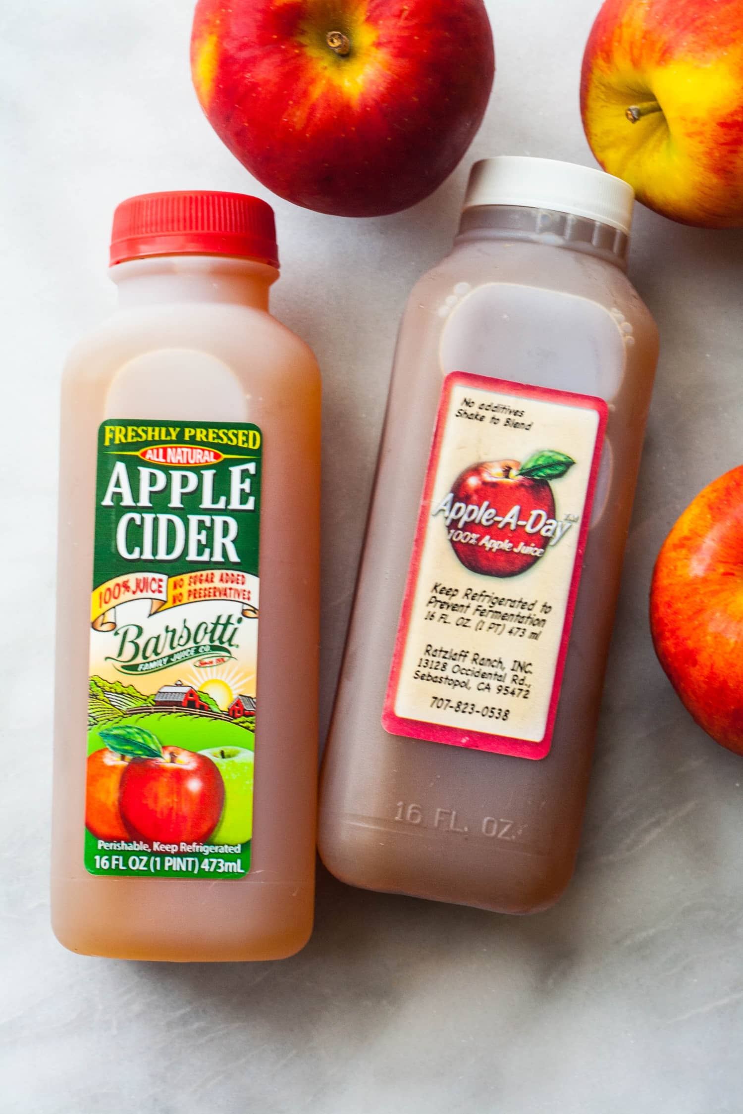 difference between apple cider and apple juice