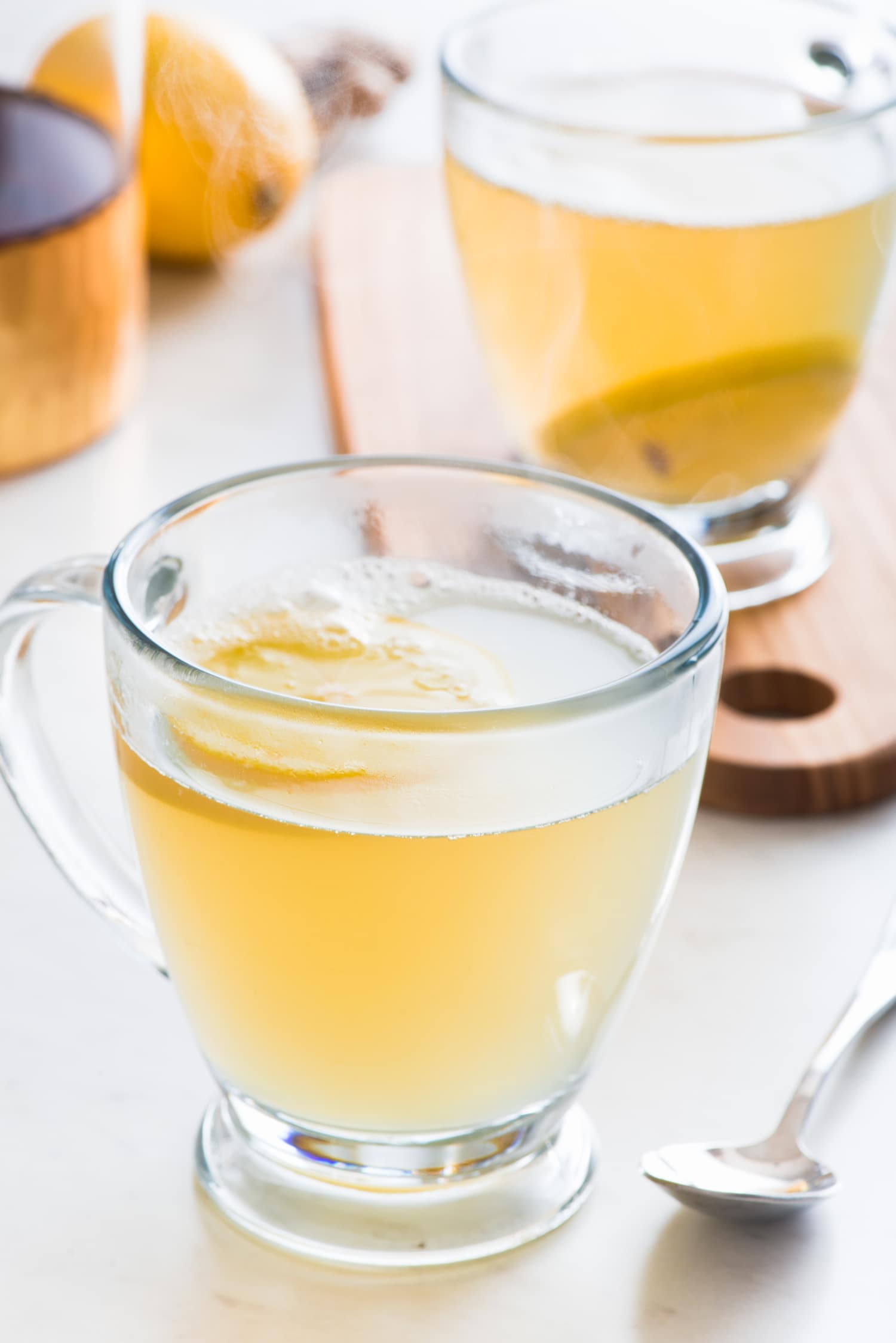 Recipe FluSeason GingerHoneyLemon Tonic Kitchn