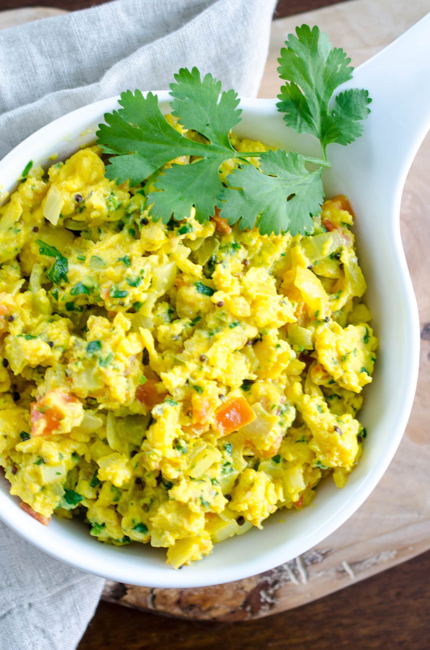 Recipe: Indian Scrambled Eggs (Egg Bhurji) | Kitchn