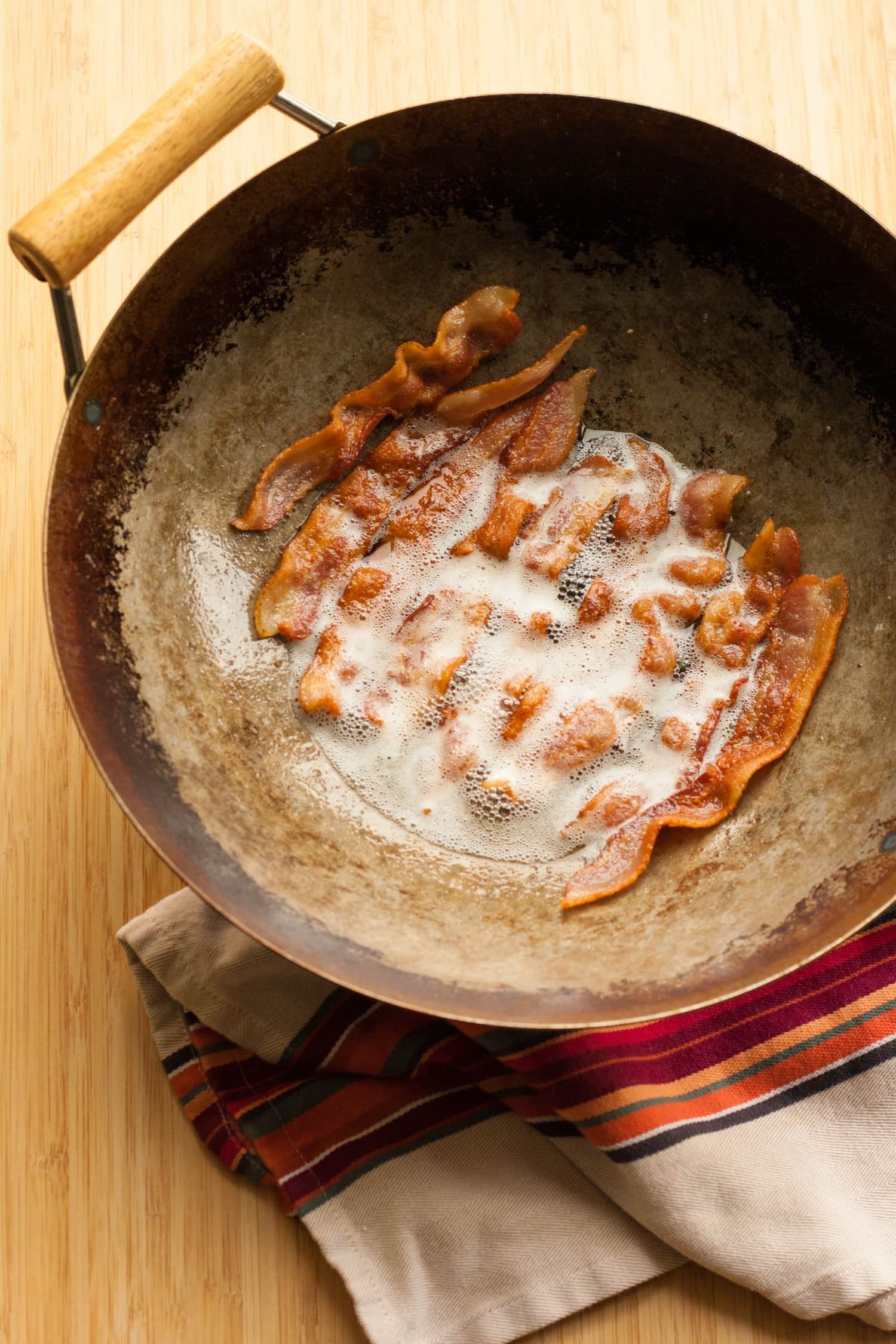 For Healthy Wok Cooking, Start with Bacon Kitchn