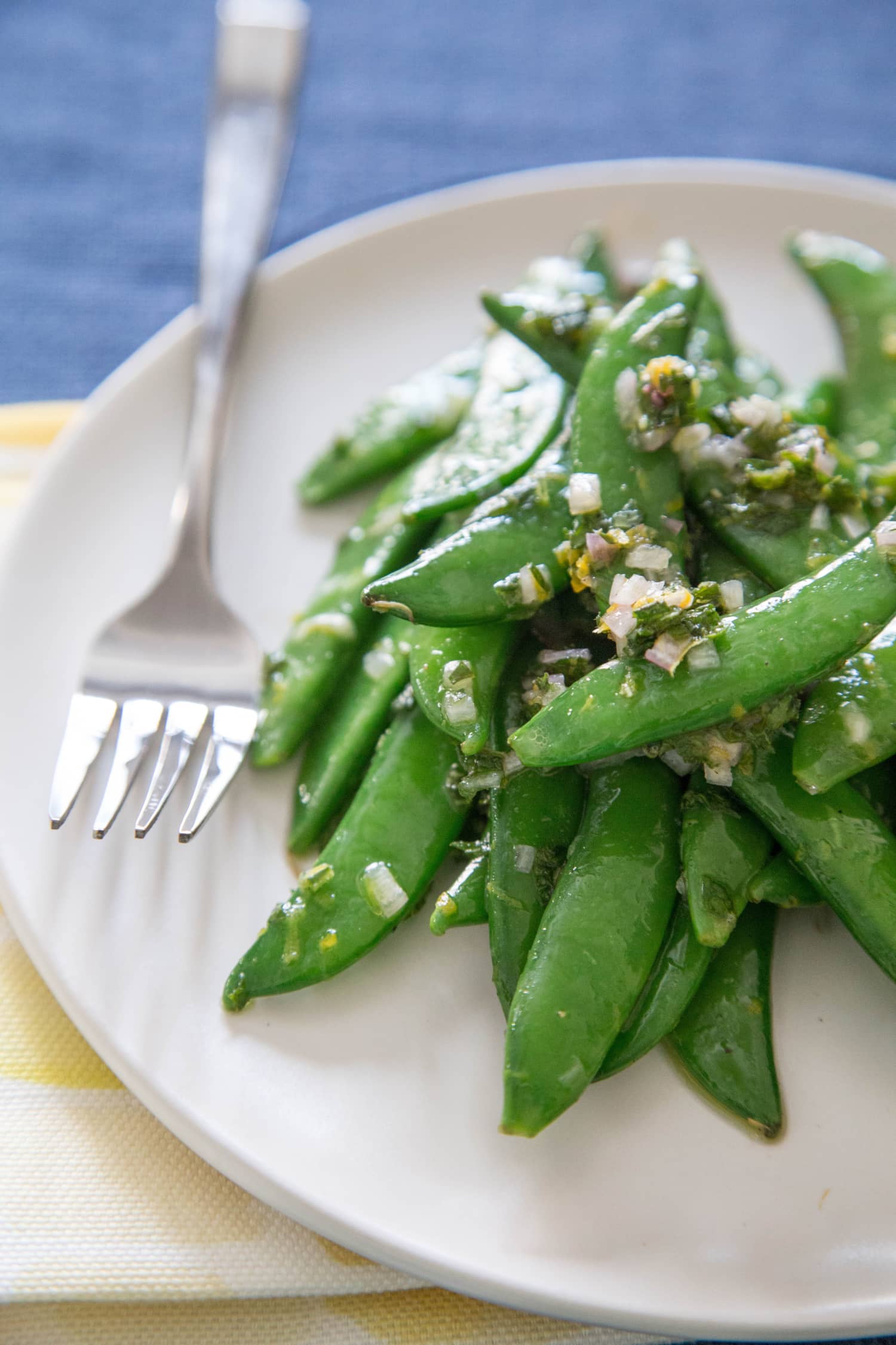 Recipe Snap Peas with Meyer Lemon and Mint Kitchn