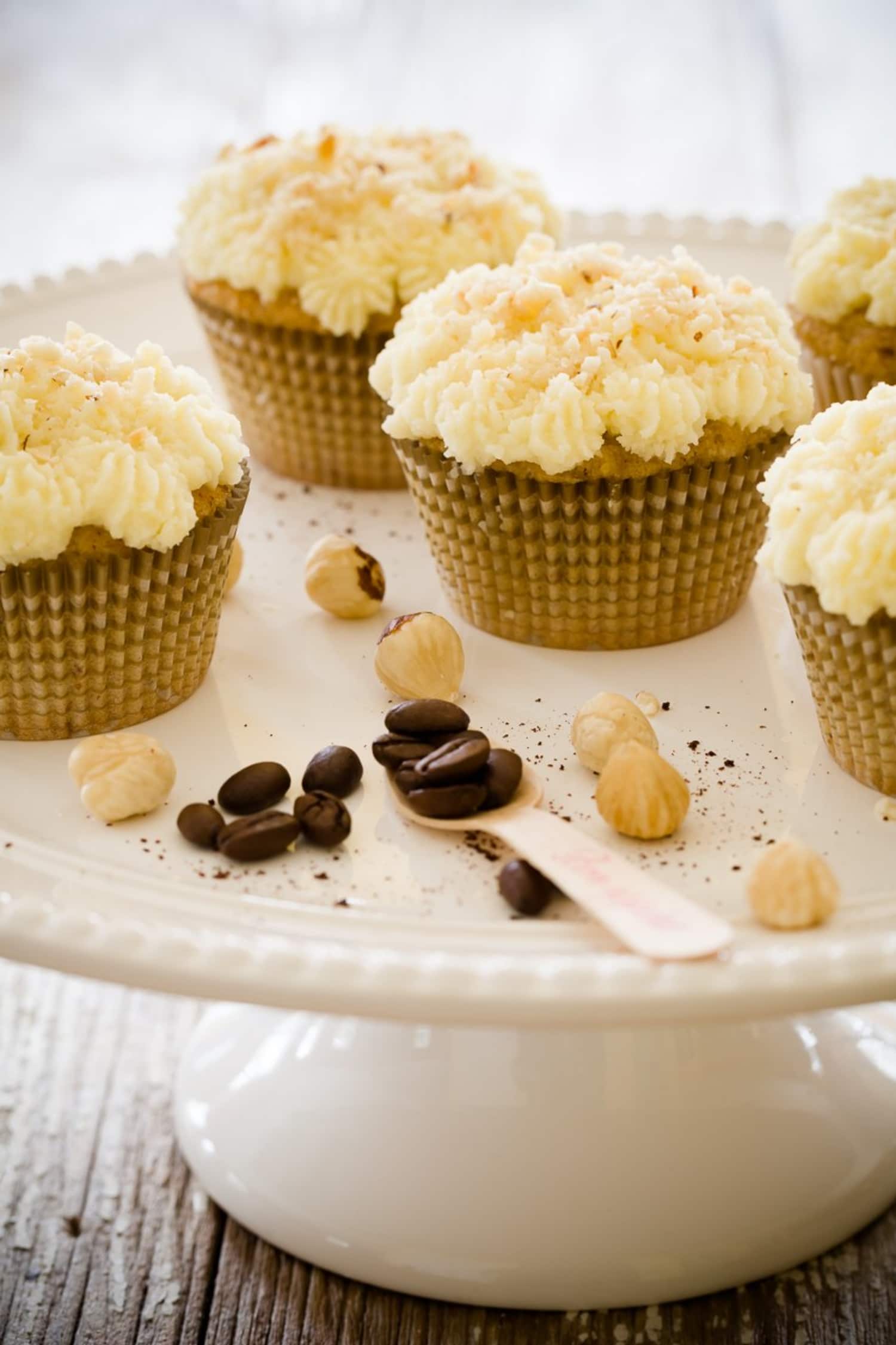 Coffee Cupcake Angel Food