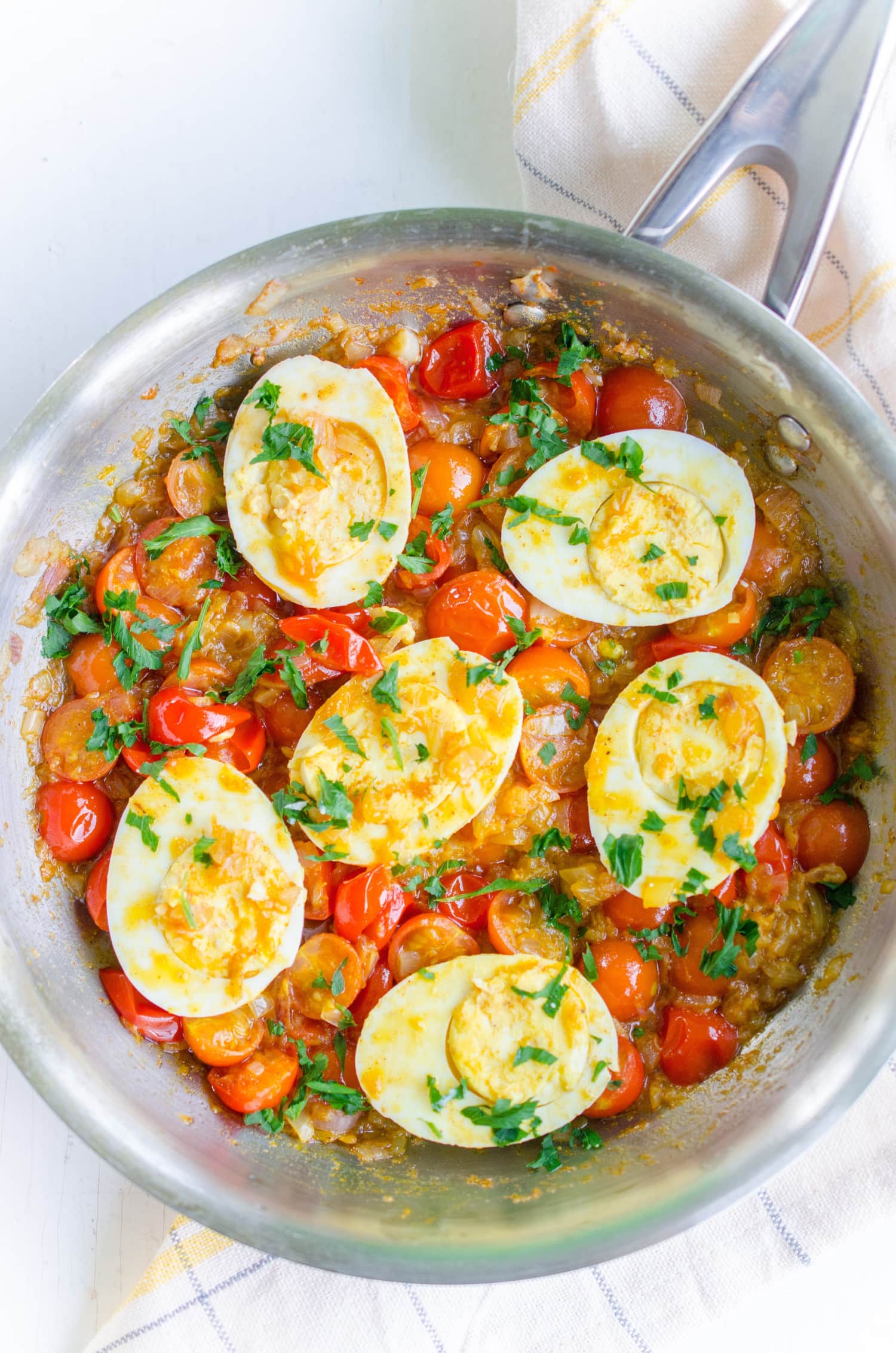 Recipe: Egg Curry with Cherry Tomatoes | Kitchn