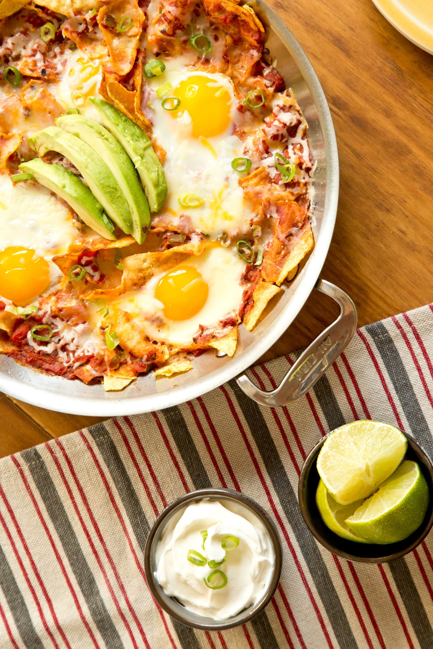 Recipe Skillet Chipotle Chilaquiles with Eggs Kitchn