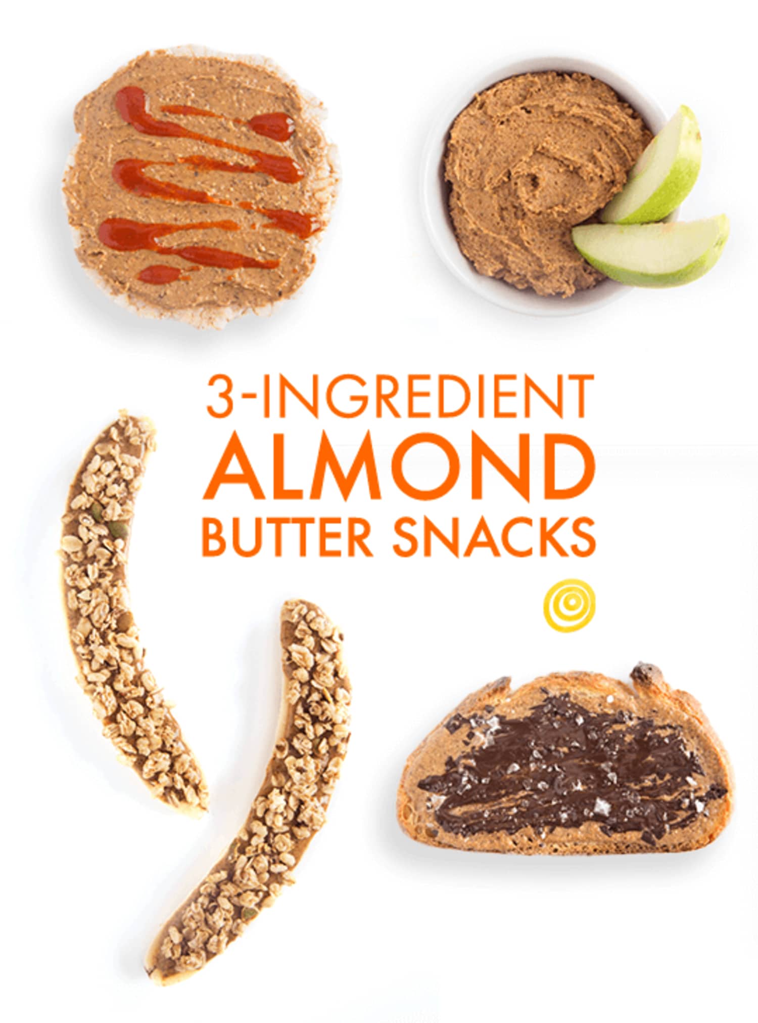 Five 3Ingredient Almond Butter Snacks Kitchn