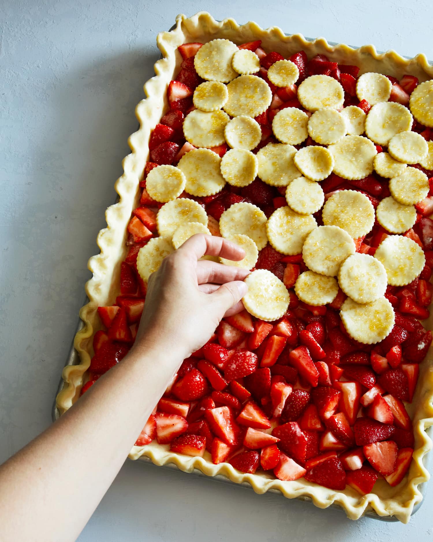 Recipe Strawberry Slab Pie Kitchn