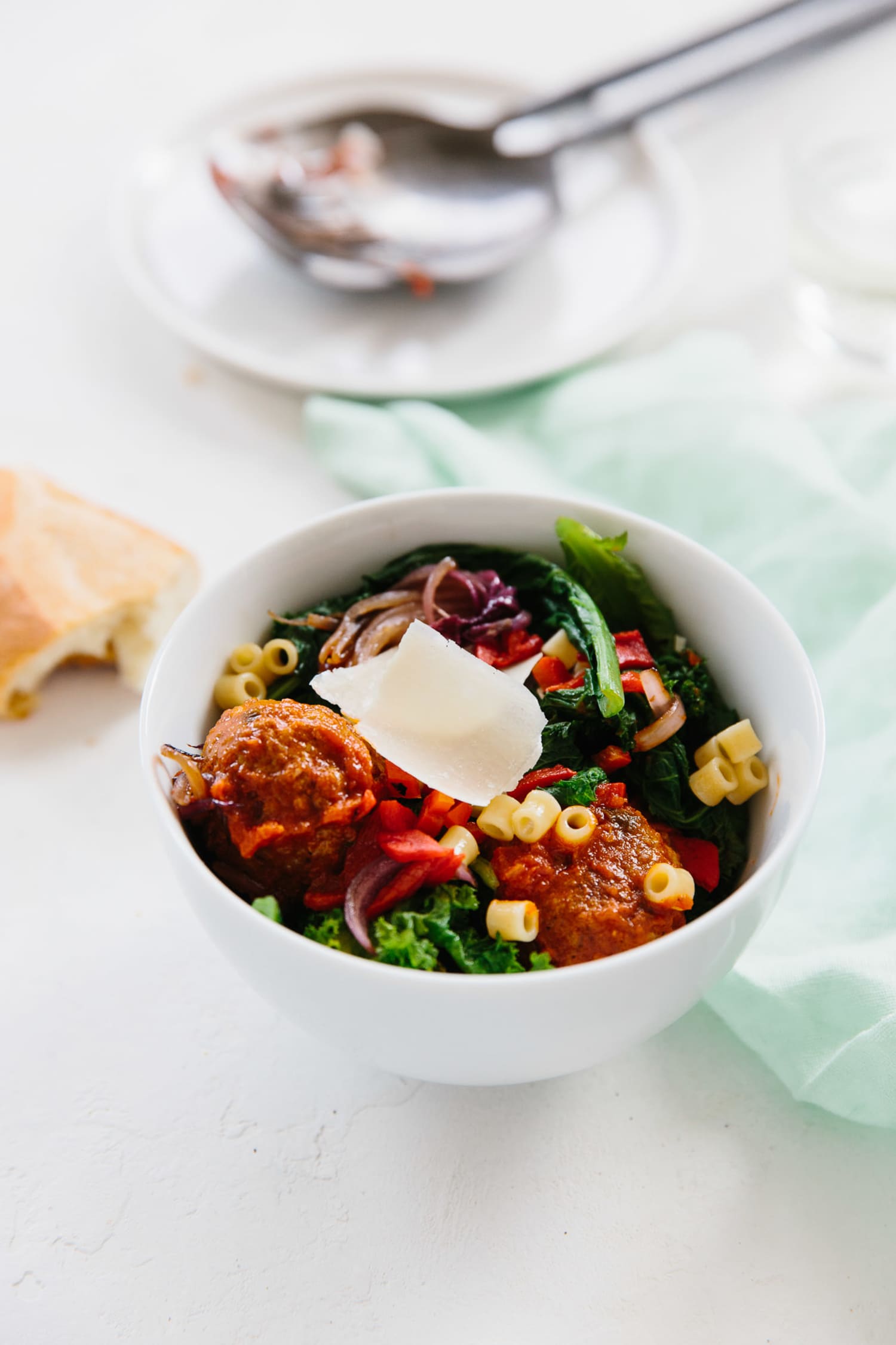 Recipe UpsideDown Meatball Bowl Kitchn