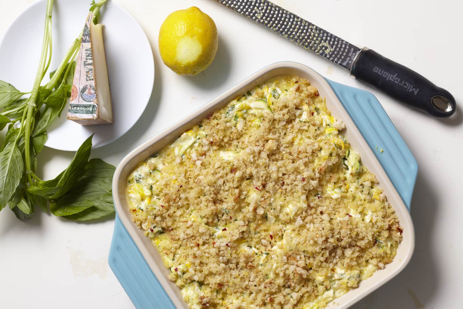 Recipe Shredded Zucchini and Fontina Casserole Kitchn