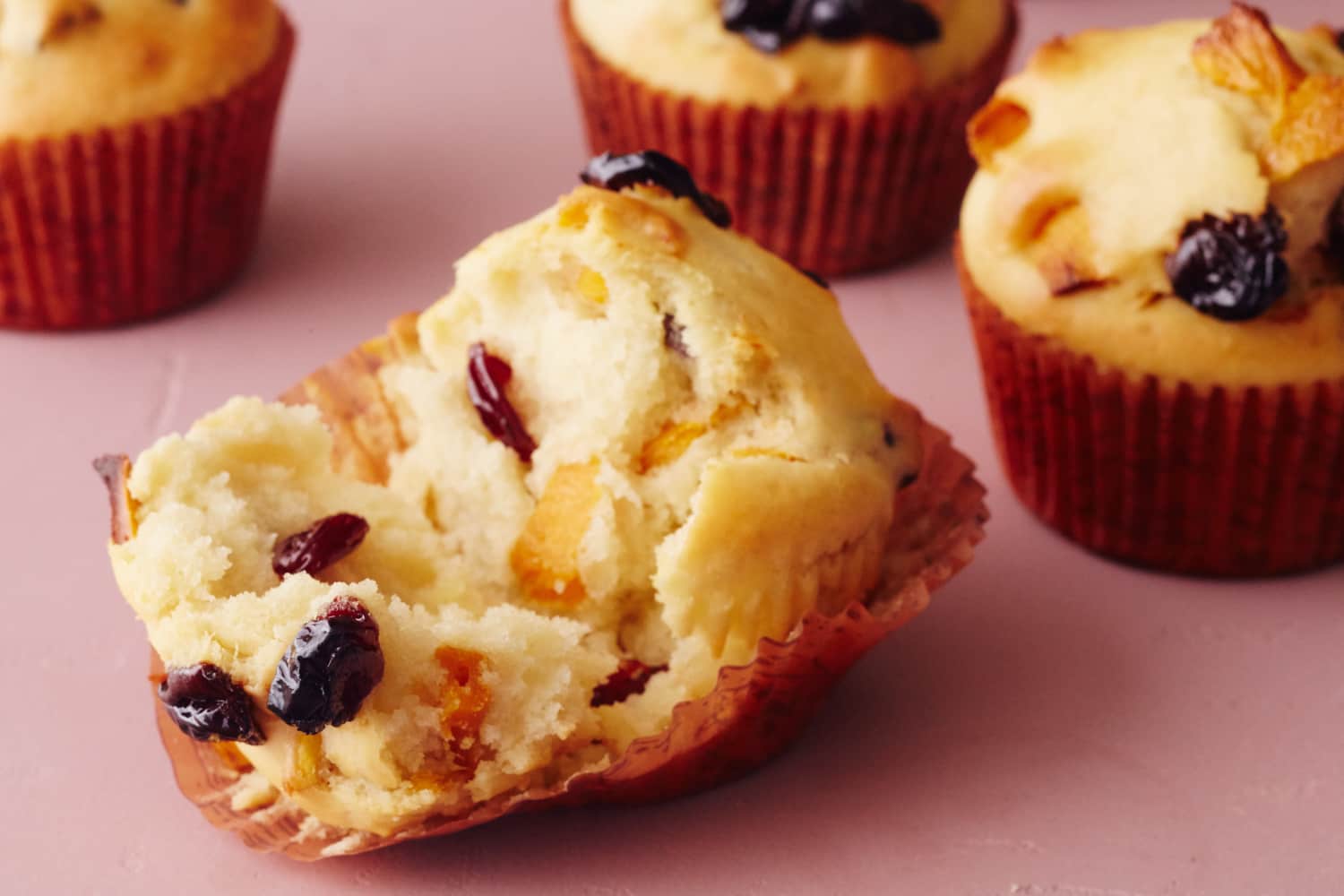 Instantly Upgrade Basic Muffin Mix with Dried Cherries and Mango Kitchn