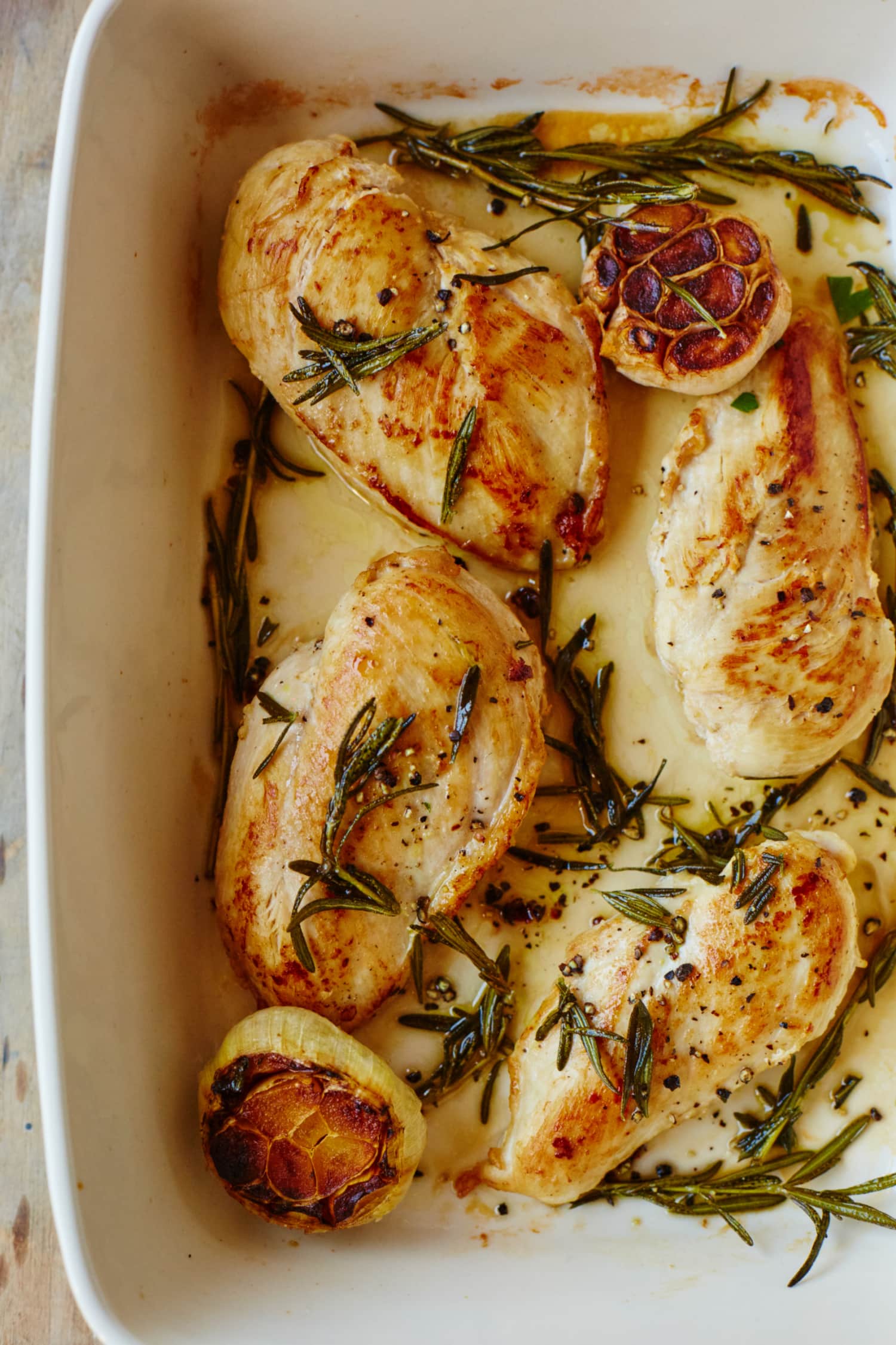 Recipe: Feta-Brined Chicken Breast with Rosemary | Kitchn