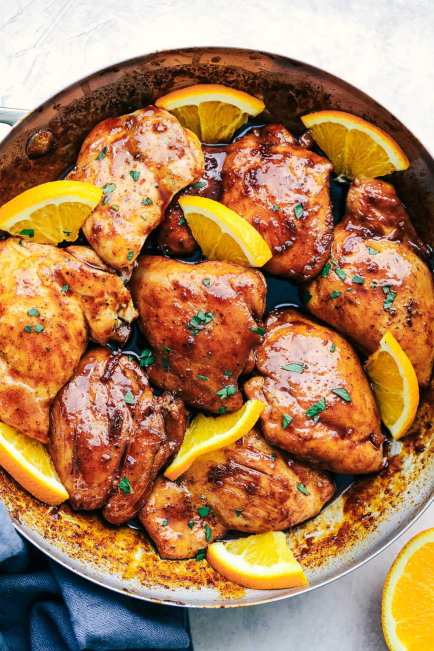 Make This Honey-Orange Skillet Chicken for Dinner Tonight  