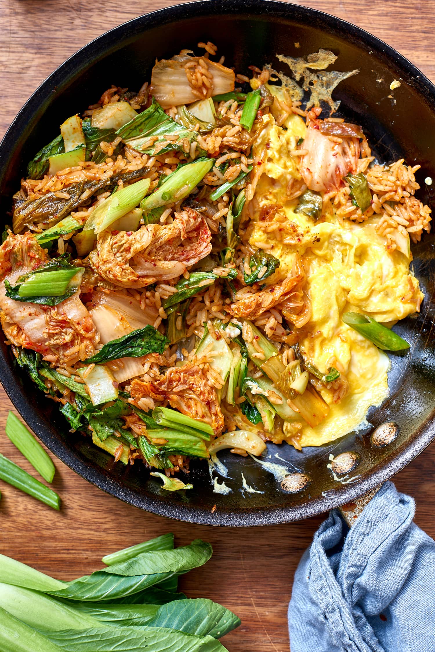 Weeknight Recipe: Kimchi Fried Rice with Extra Greens | Kitchn