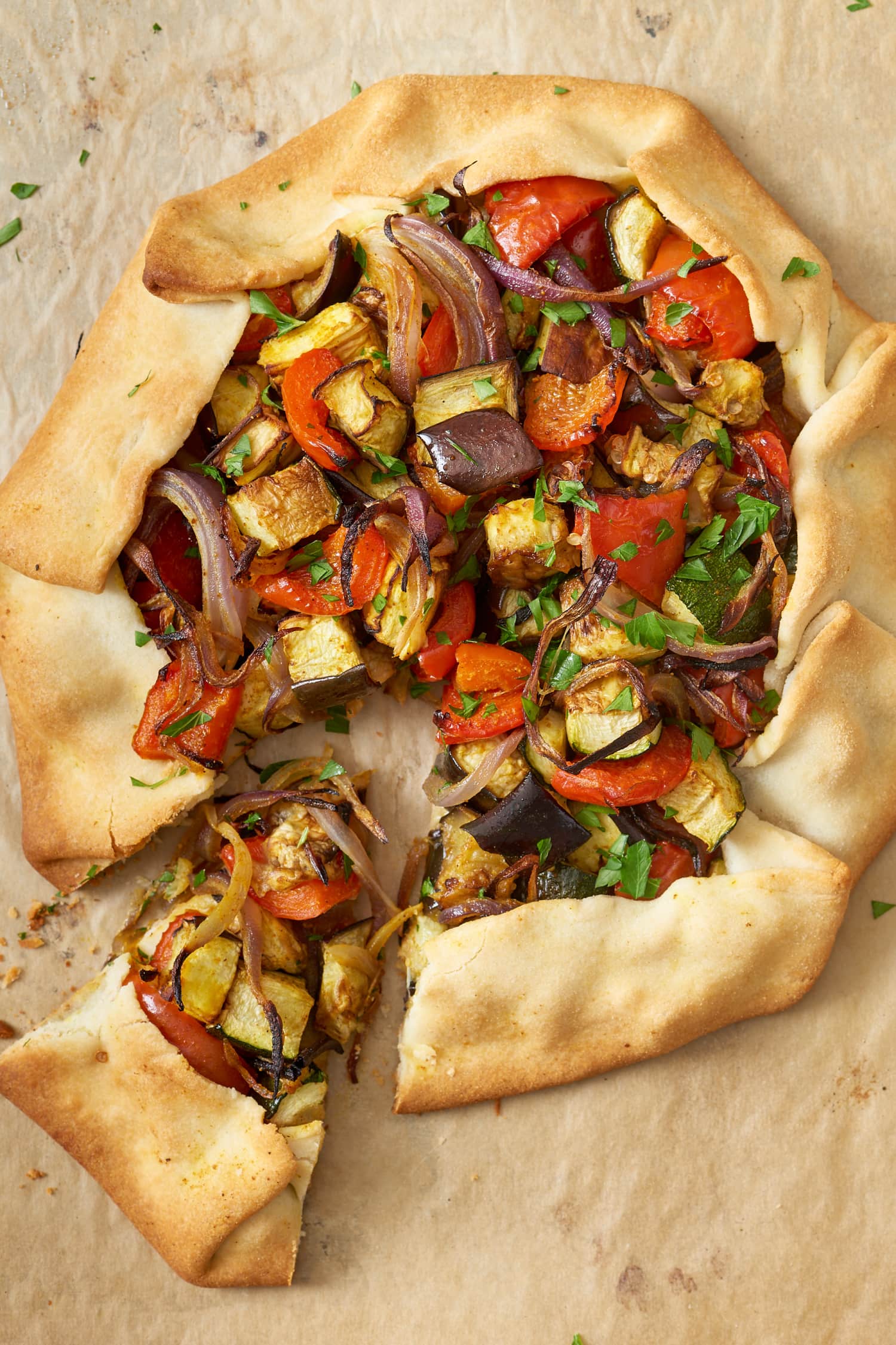 Recipe Curried Veggie Galette Kitchn