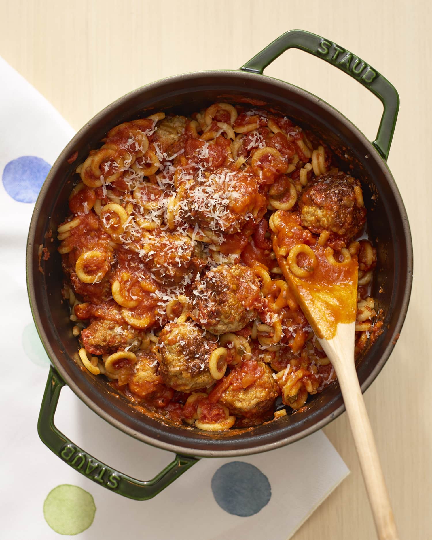 Recipe OnePot Meatballs & Pasta Os Kitchn