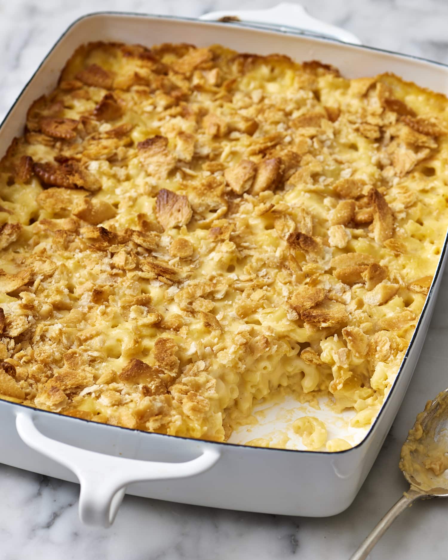 Recipe MakeAhead Creamy Mac & Cheese Casserole Kitchn