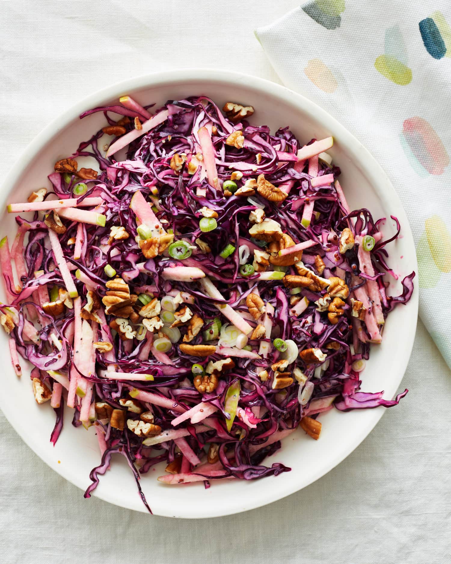 Recipe: Cabbage Apple Slaw with Honey-Lime Dressing | Kitchn