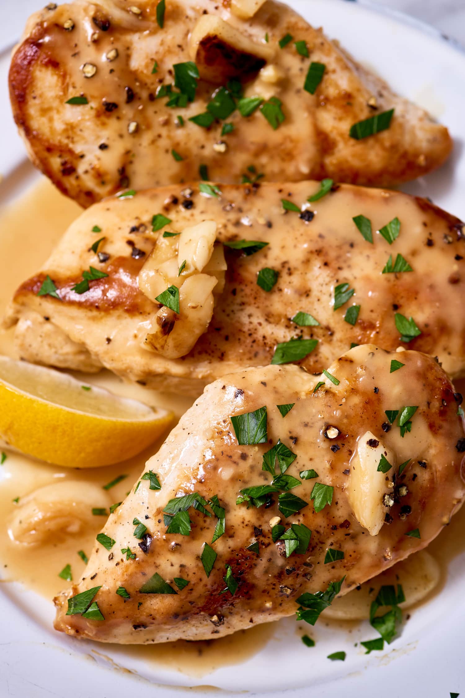Recipe: Slow Cooker Lemon-Garlic Chicken Breast | Kitchn