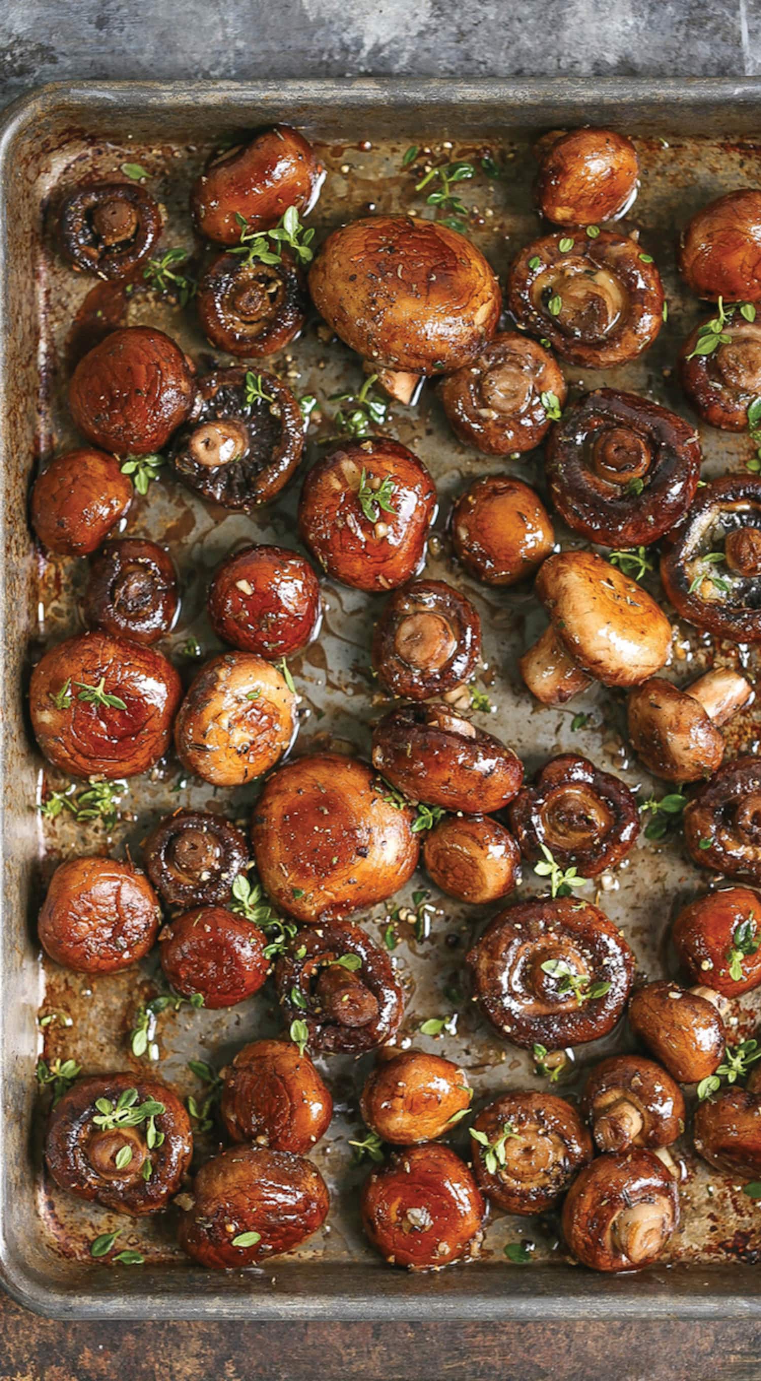 These Sheet Pan Garlic Mushrooms Are Side Dish Goals Kitchn