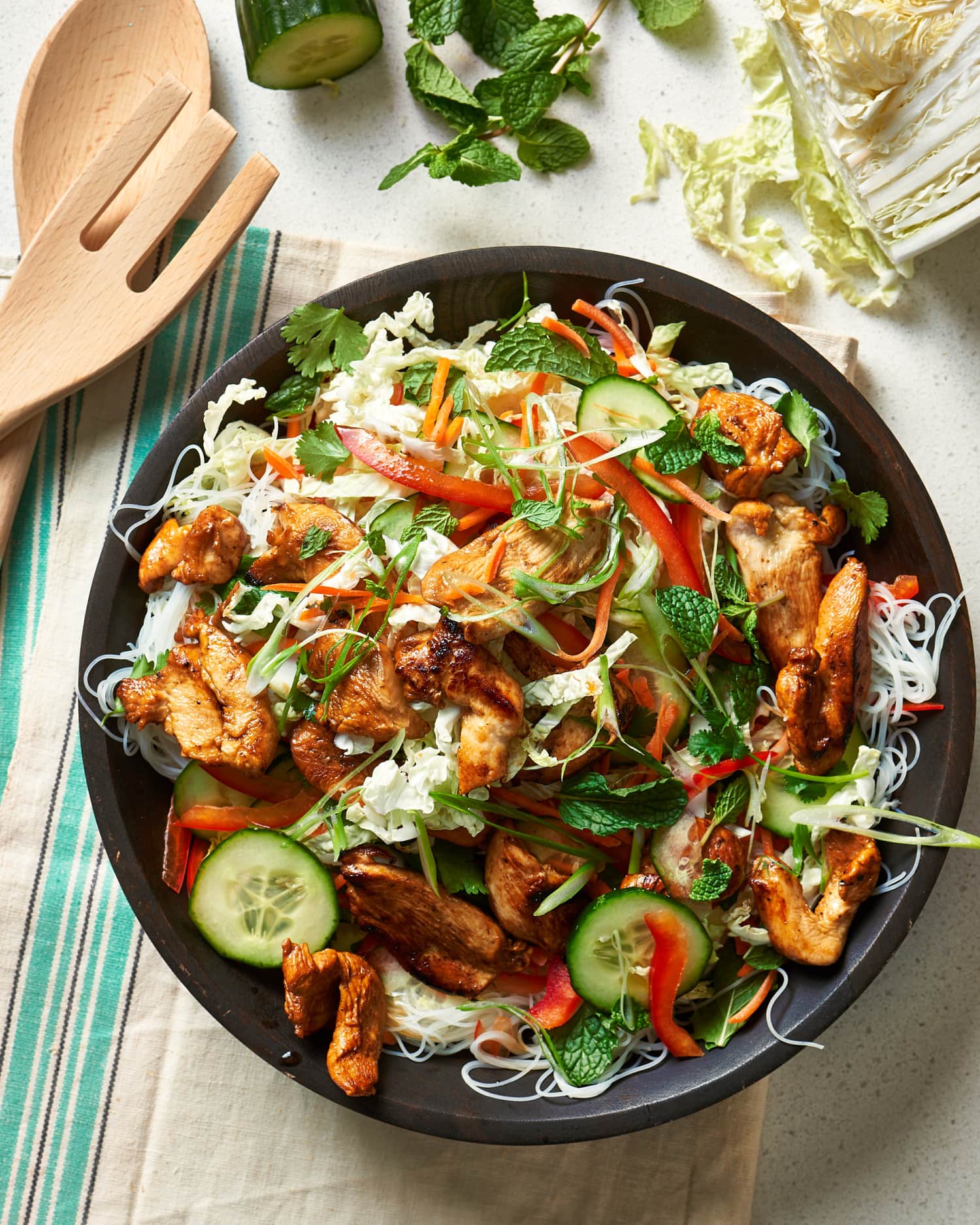 Recipe: Vietnamese-Style Chicken & Noodle Salad | Kitchn