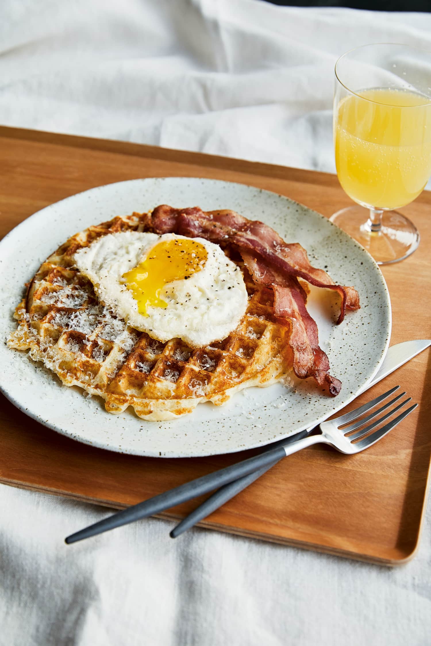 Recipe Chrissy Teigen’s Crispy Parmesan Waffle Breakfast Kitchn