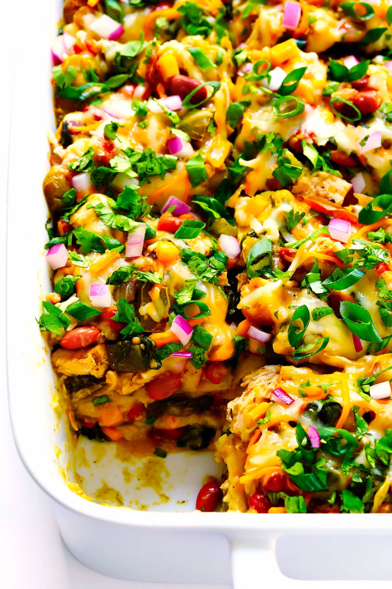This Layered Chicken Enchilada Casserole Is A Must Make Kitchn