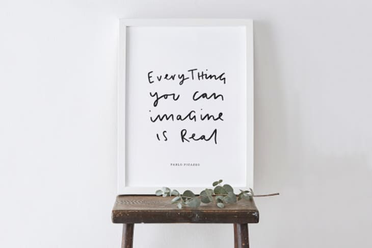 Product Image: 8 x 10″ Hand Lettered Print from Old English Co.