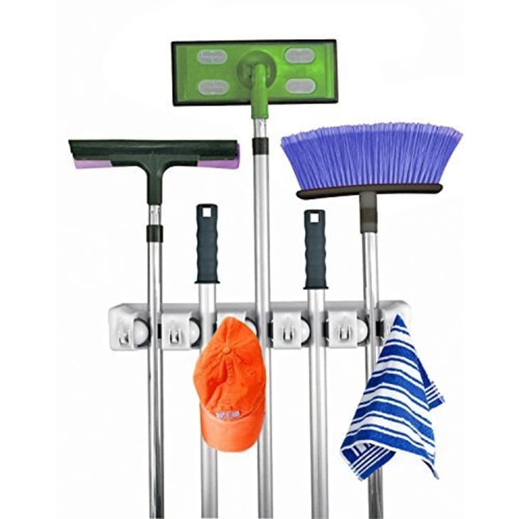 Product Image: Home-it Mop and Broom Wall-Mounted Holder