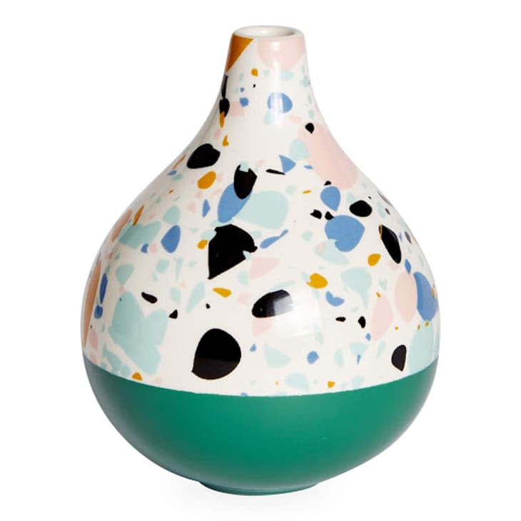 Now House by Jonathan Adler Terrazzo Droplet Vase at Amazon