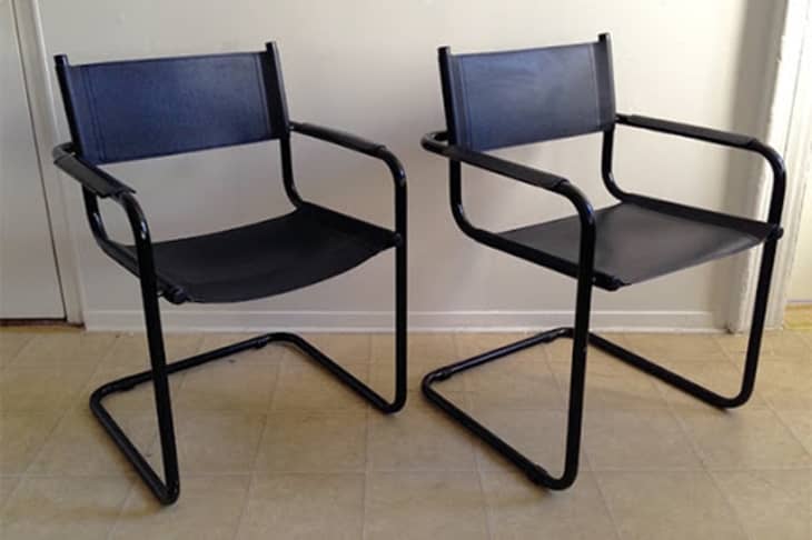 Product Image: Italian Black Mart Stam Chairs