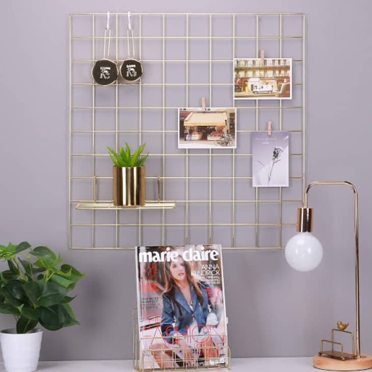 How to Organize With Wire Grid Wall Panels Apartment Therapy