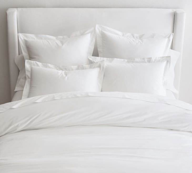 Everyday Percale Duvet Cover at Pottery Barn