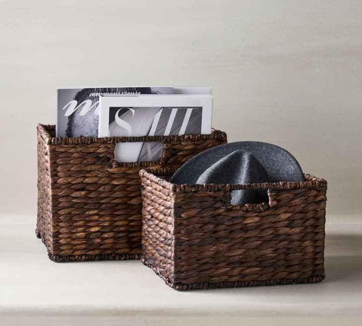 Raleigh Handwoven Seagrass Utility Basket at Pottery Barn