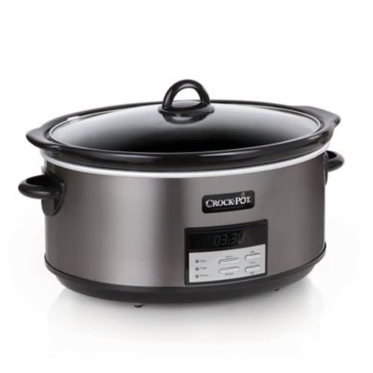 Product Image: Crock-Pot 8 qt. Programmable Slow Cooker in Black Stainless