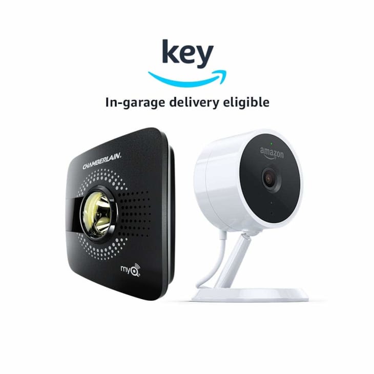 myQ Smart Garage Hub + Amazon Cloud Cam (Key Edition) Kit at Amazon