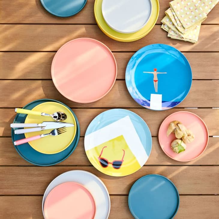 Product Image: Modern Melamine Dinner Plates