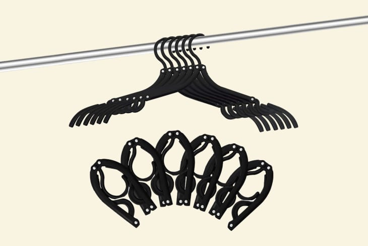 Product Image: 12-Pack Portable Folding Clothes Hangers