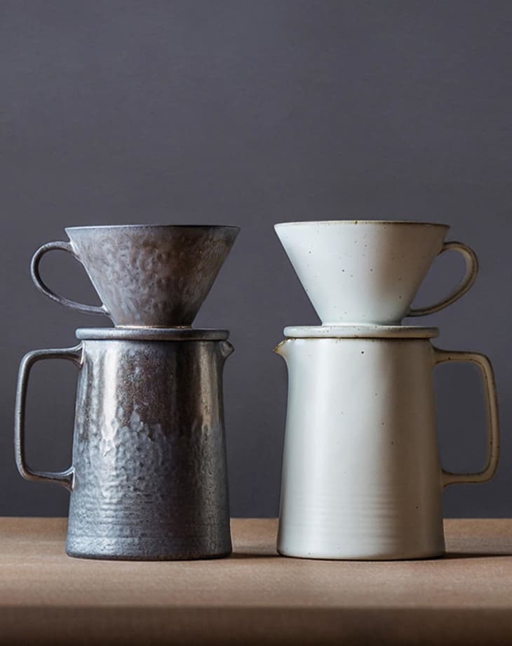 Ceramic Pour Over Coffee Maker Set at Etsy