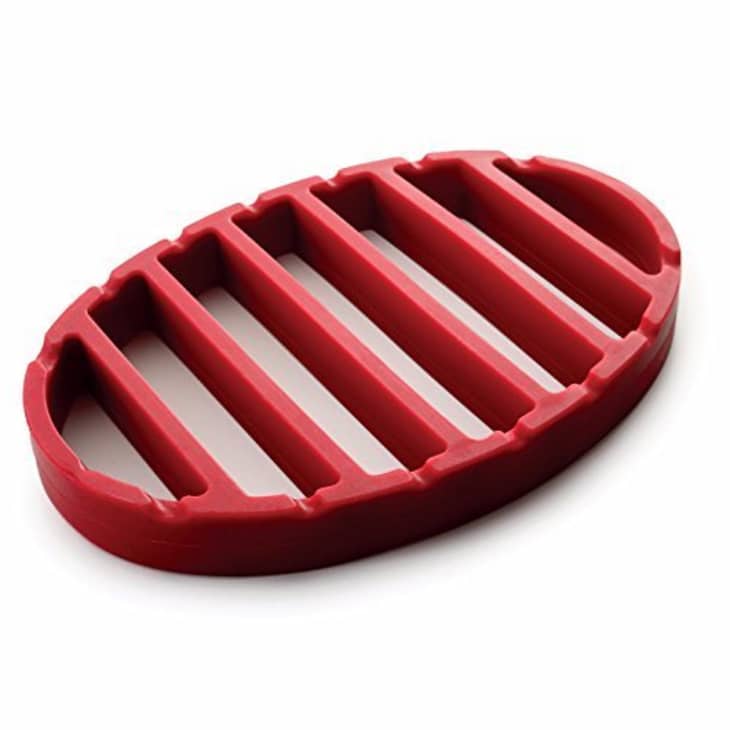 Product Image: Red Oval Silicone Roast Rack