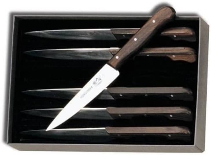 Victorinox Swiss Army Rosewood 6-Piece Steak Knife Set at Amazon