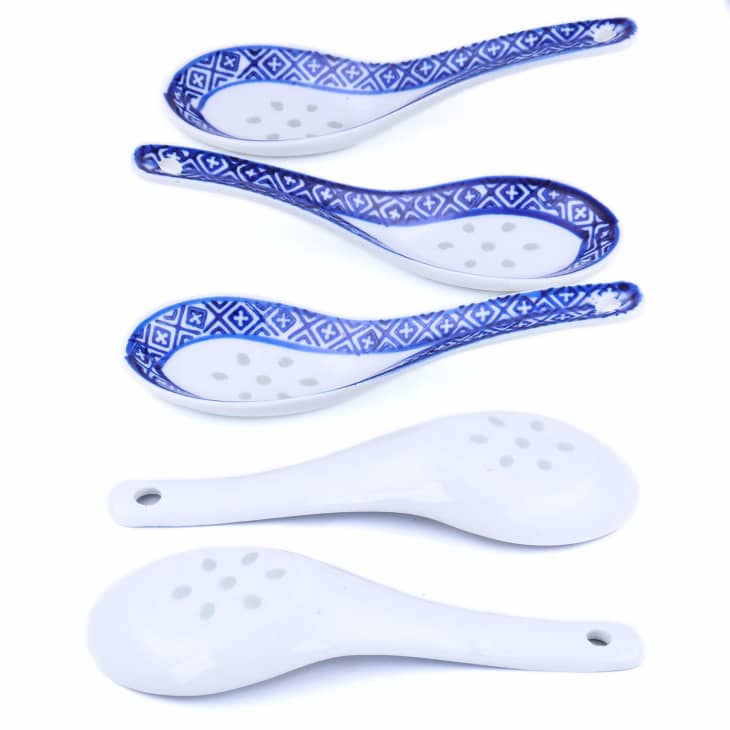 Product Image: Ceramic Porcelain Chinese Soup Spoons