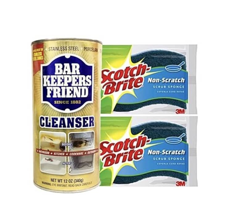 Product Image: Bar Keepers Friend Cleanser & Polish With 2 Scotch Brite