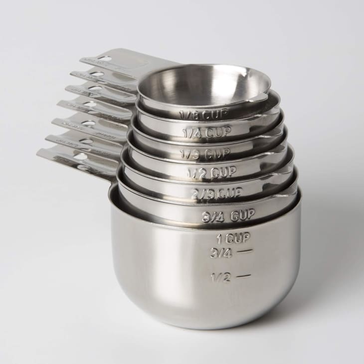 KitchenMade Stainless Steel Measuring Cups at Amazon