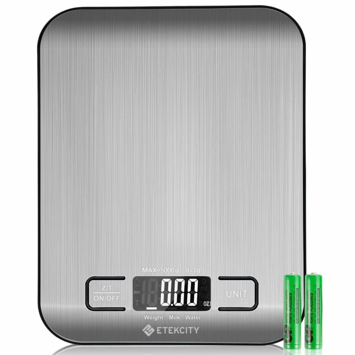 Etekcity Food Digital Kitchen Scale Weight Grams and Oz for Baking and Cooking at Amazon