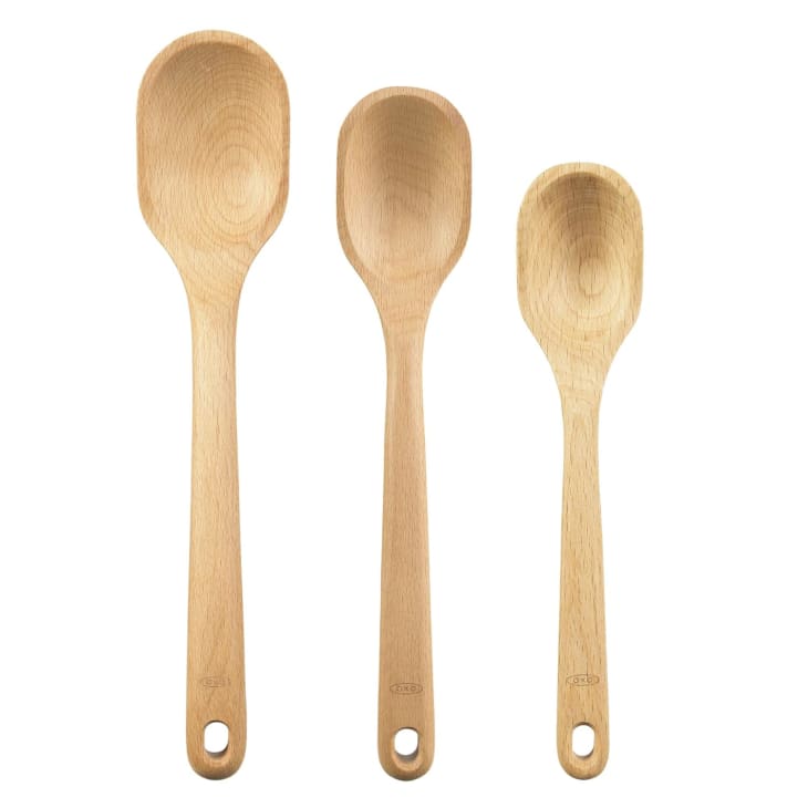 OXO Good Grips Wooden Spoon Set at Amazon