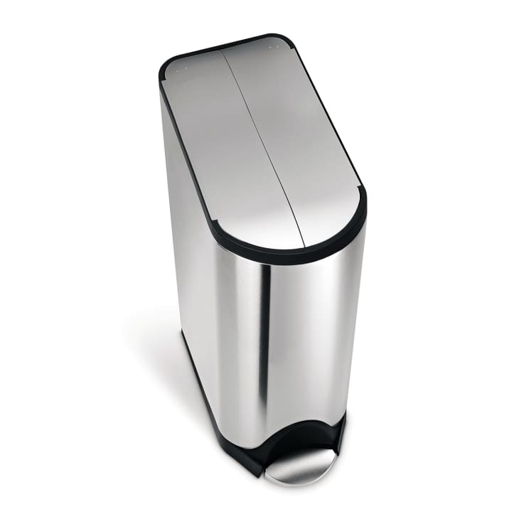 Product Image: simplehuman 45-Liter Butterfly Lid Step Trash Can