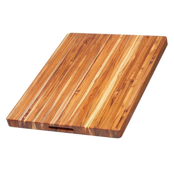 Teakhaus Large Wooden Rectangle Carving Board with Hand Grip at Amazon