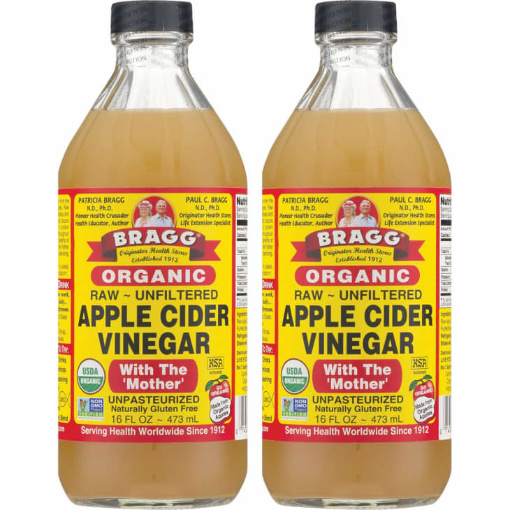 Bragg Organic Apple Cider Vinegar, 16 ounce, 2 Pack at Amazon