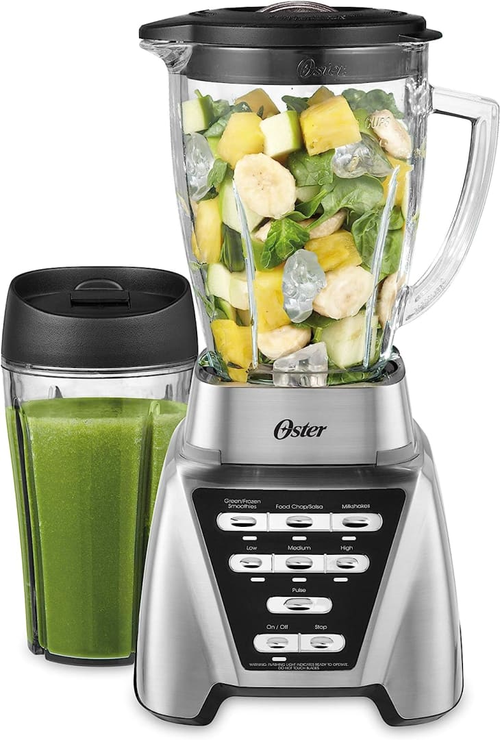 Oster Blender Pro 1200 with Glass Jar with 24-Ounce Smoothie Cup at Amazon