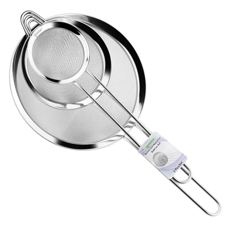 Stainless Steel Mesh Strainers at Amazon